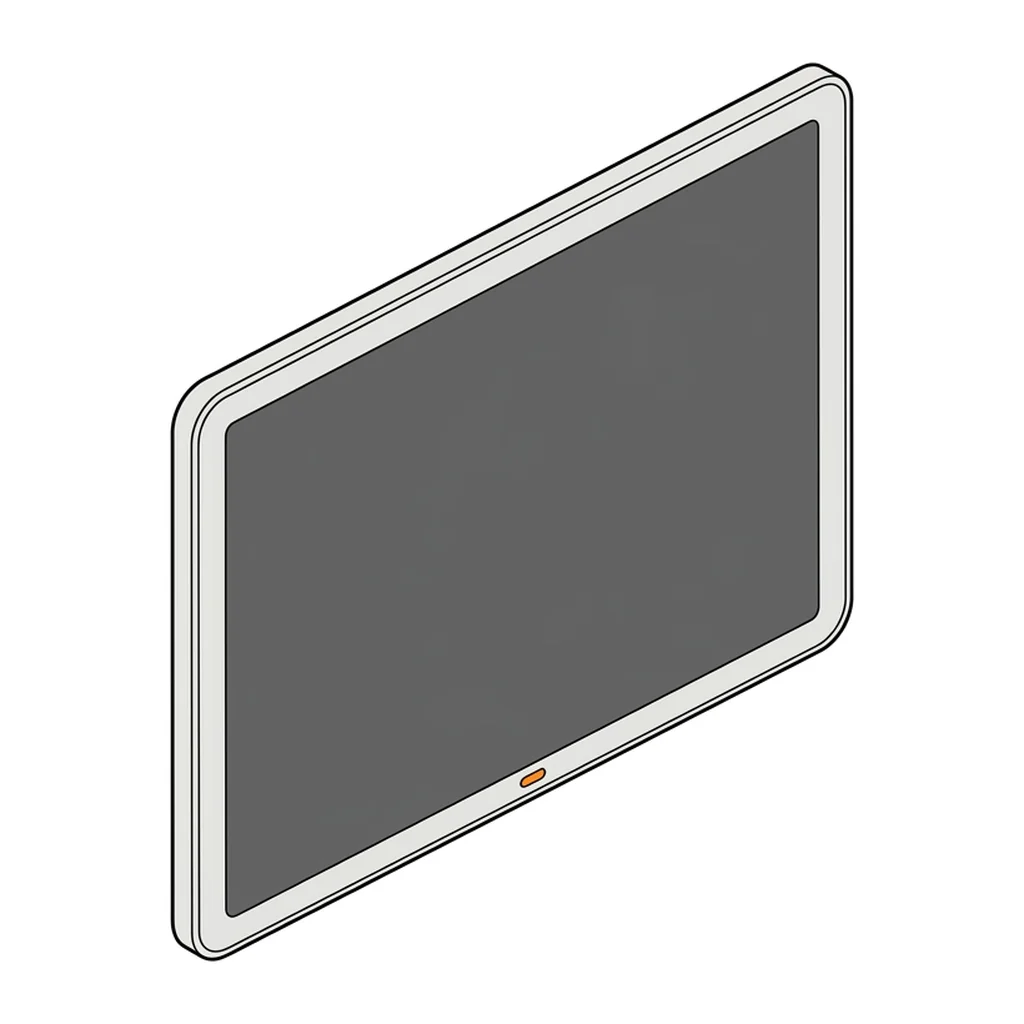Tablette de l'estimateur de facture, dans le même langage que le reste du système